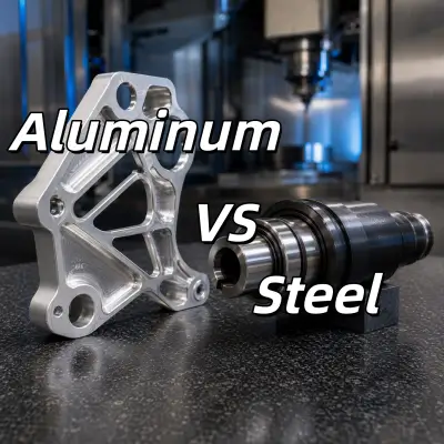Aluminium vs stål CNC-bearbeiding: kostnads- og utvalgsguide